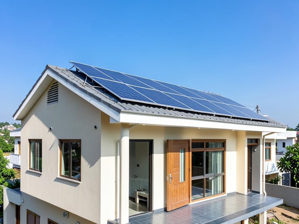 3 kW Rooftop Home System in Gadchiroli
